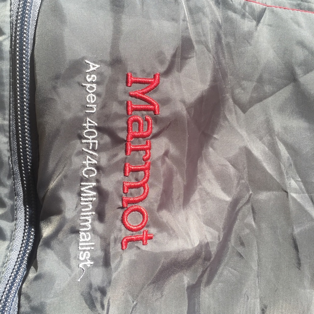 COPY - Marmot Aspen 40F 40C sleeping bag